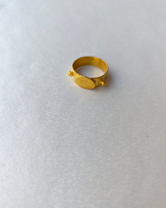 Signum — El Yapımı Mühür Gümüş Yüzük | moirai jewellery
